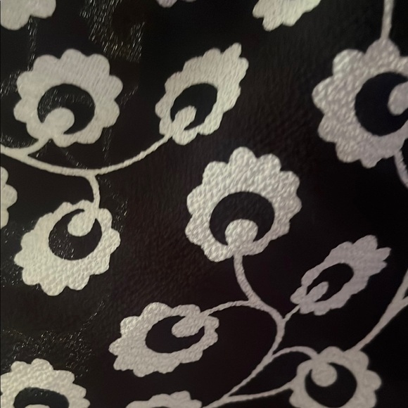 Monteau Black and White Floral Mini Dress - Picture 3 of 4